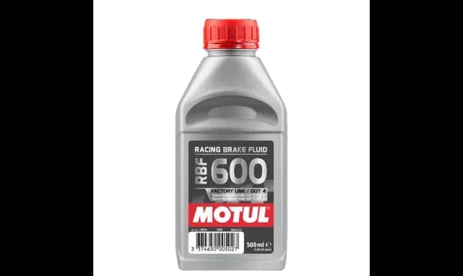 Motul RBF 600 - najlepszy płyn hamulcowy dla motocykli sportowych