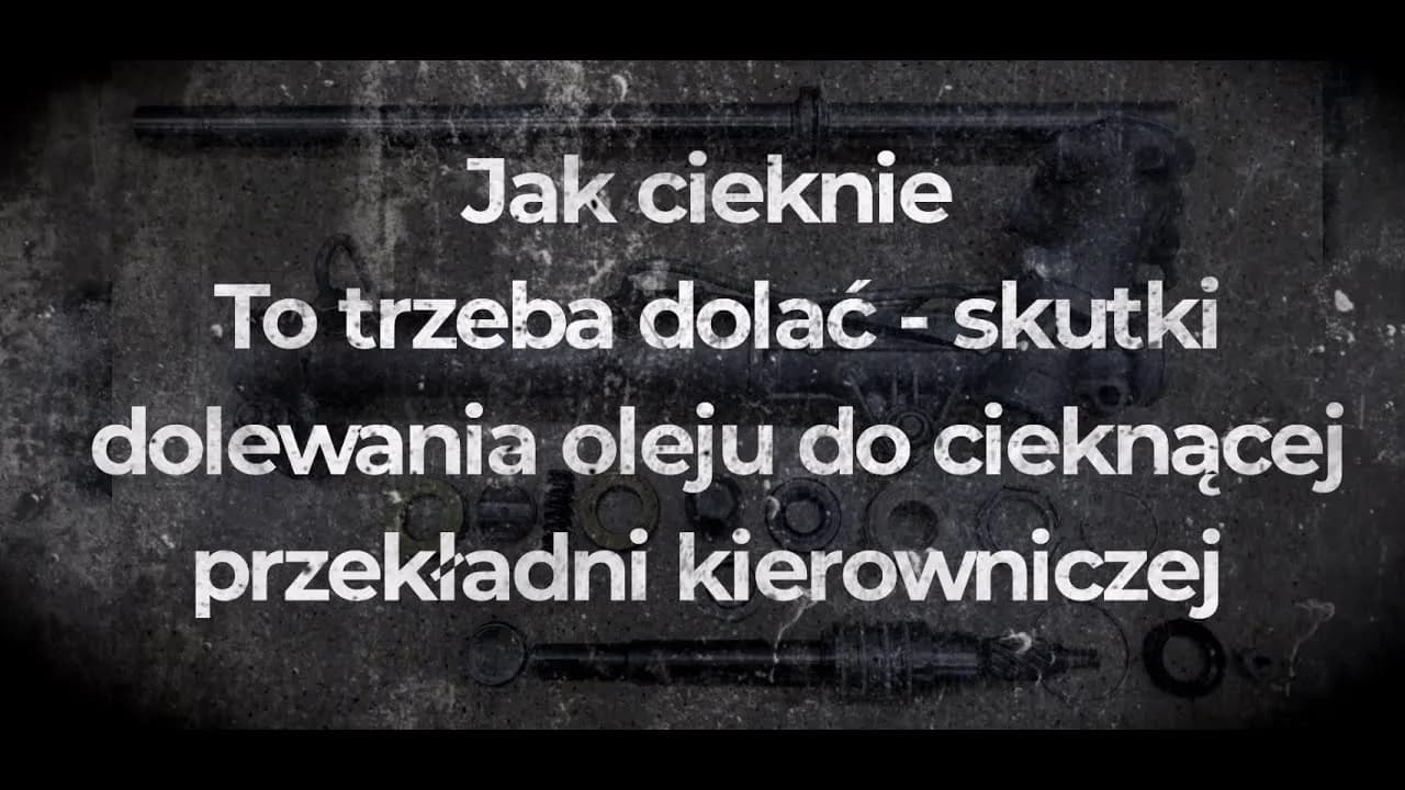 Jak uszczelnić maglownicę w Sharanie i uniknąć kosztownych napraw